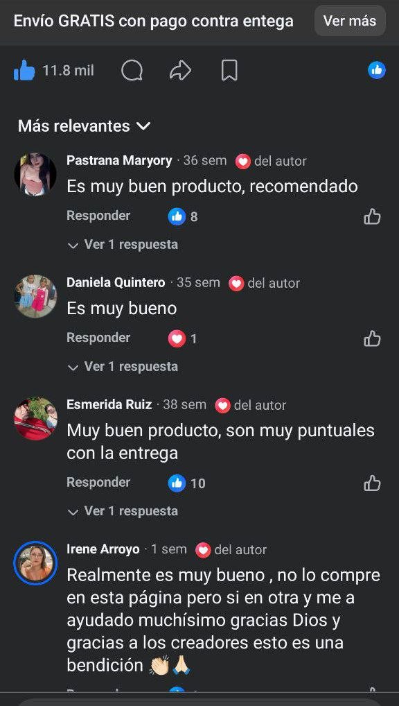 Reseñas de ColiPlus en Facebook